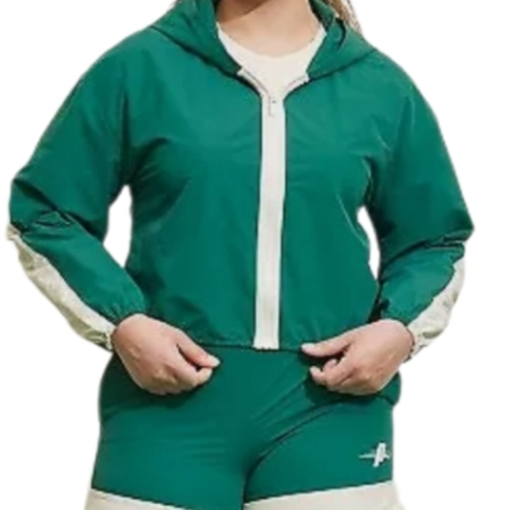 PRINCE EVERGREEN WINDBREAKER JACKET SZ XL NWT Sporty Windbreaker